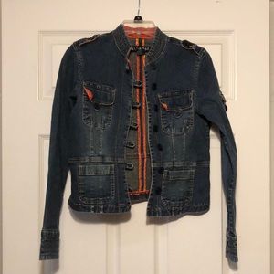 AC 3998 Blue Jean Jacket Size M